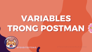 Variables trong Postman - toiditestdao