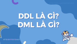 So sánh giữa DDL và DML